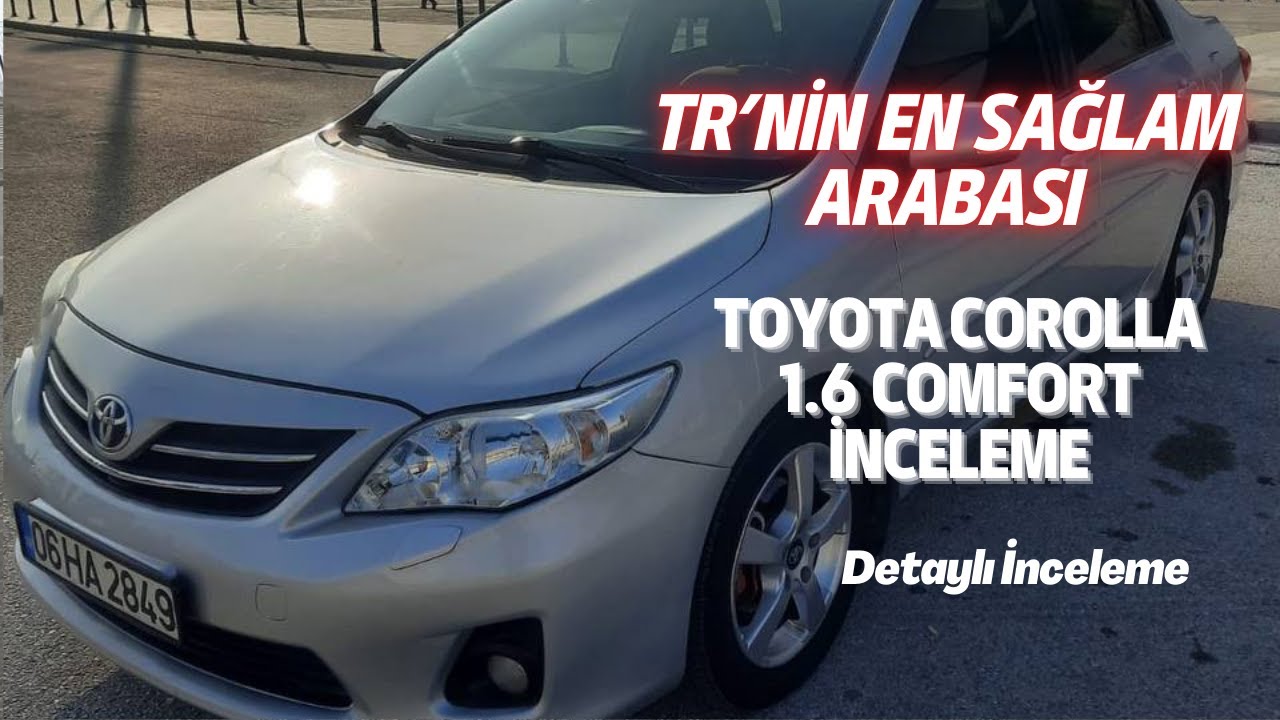 TR'nin En Sağlam En  Kemikli Arabası | TOYOTA COROLLA 1.6 COMFORT EXTRA İNCELEME