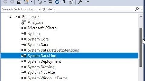 The type or namespace name 