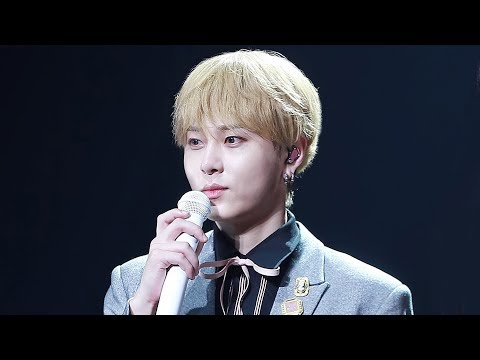 171016 하이라이트 Celebrate 쇼케이스 용준형 - 어쩔 수 없지 뭐
