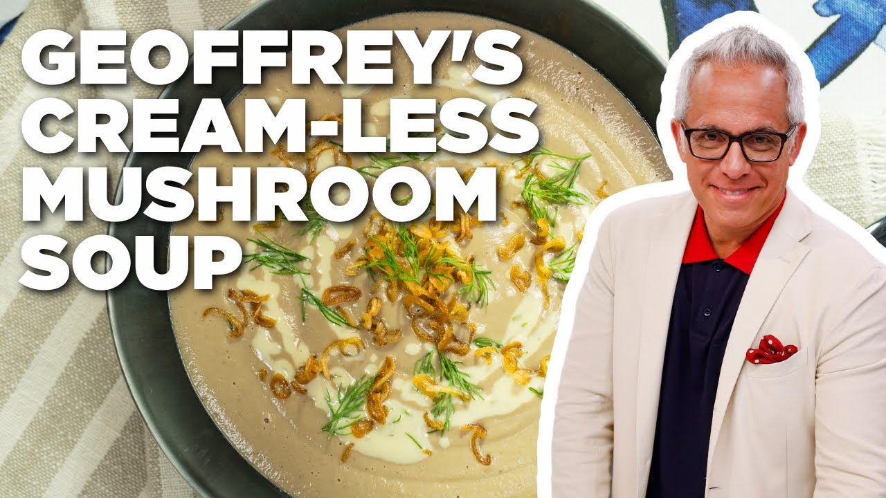 Mushroom soup without cream 5 stars Jeffrey Zakarian  Kitchen  food network