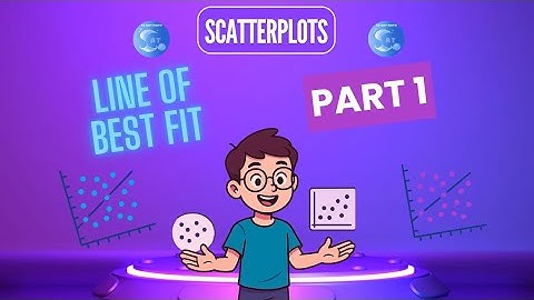 [Problem Solving and Data Analysis] Scatterplots: Line of best fit - Part 1