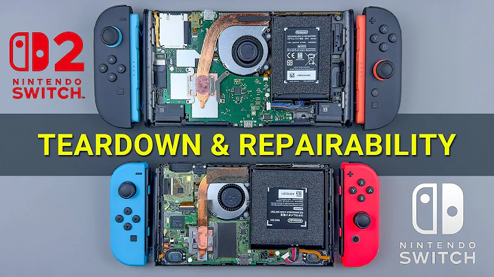 Nintendo Switch 2 vs Original Switch: Full Teardown & Repairability