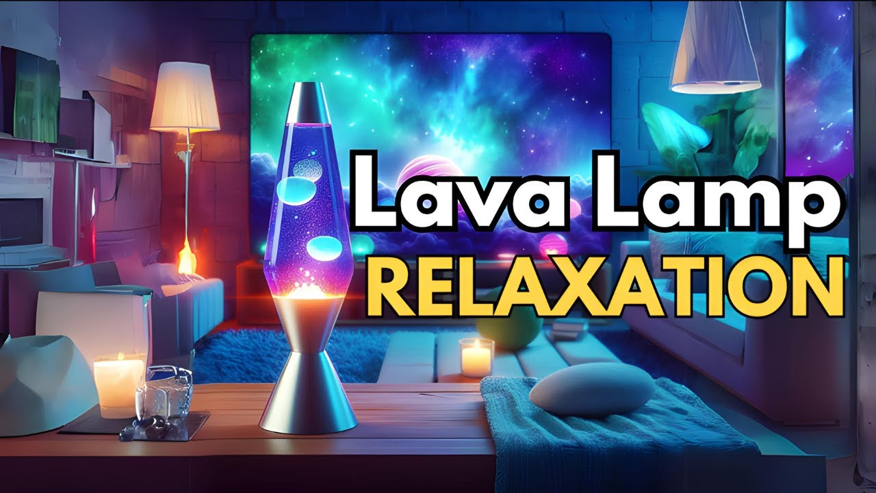 Best Multicolor Lava Lamp, Lava Motion Lamp 10 Hour Relaxing TV Background