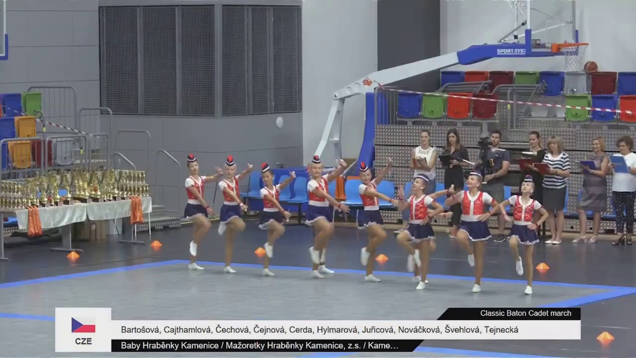 Hraběnky Kamenice Classic Cadet March | MS Praha 2018