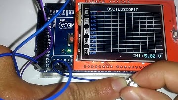 Osciloscopio con TFT  y Arduino