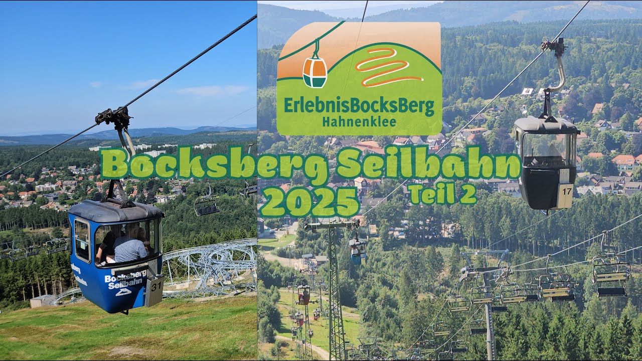 Bocksberg Seilbahn 2025 | Teil 2 | 4K 60fps (UHD)