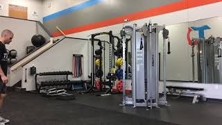 Linear March w/ Heel Raise