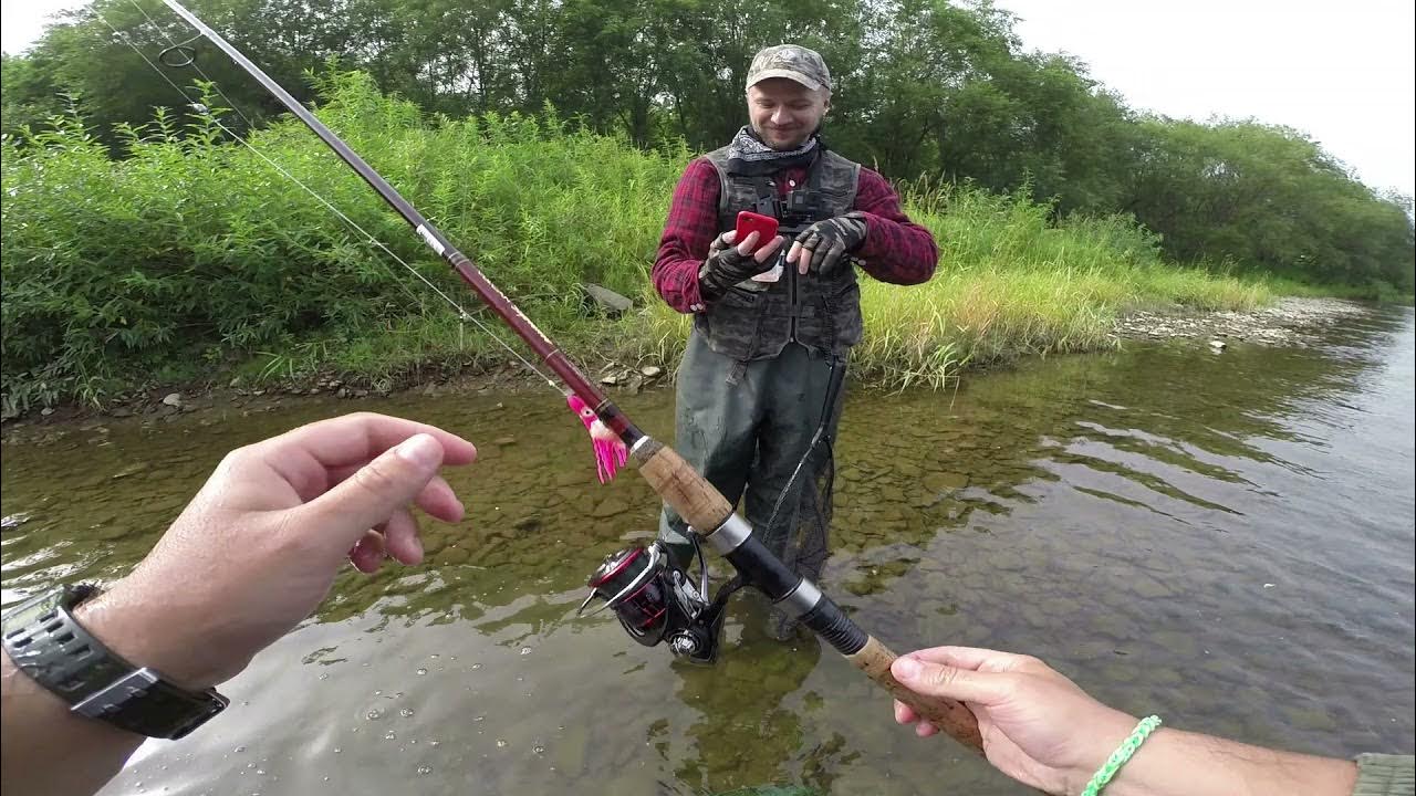 На что ловят кету на сахалине