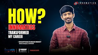Shanthan Shares His Transformational Journey with Innomatics Research Labs