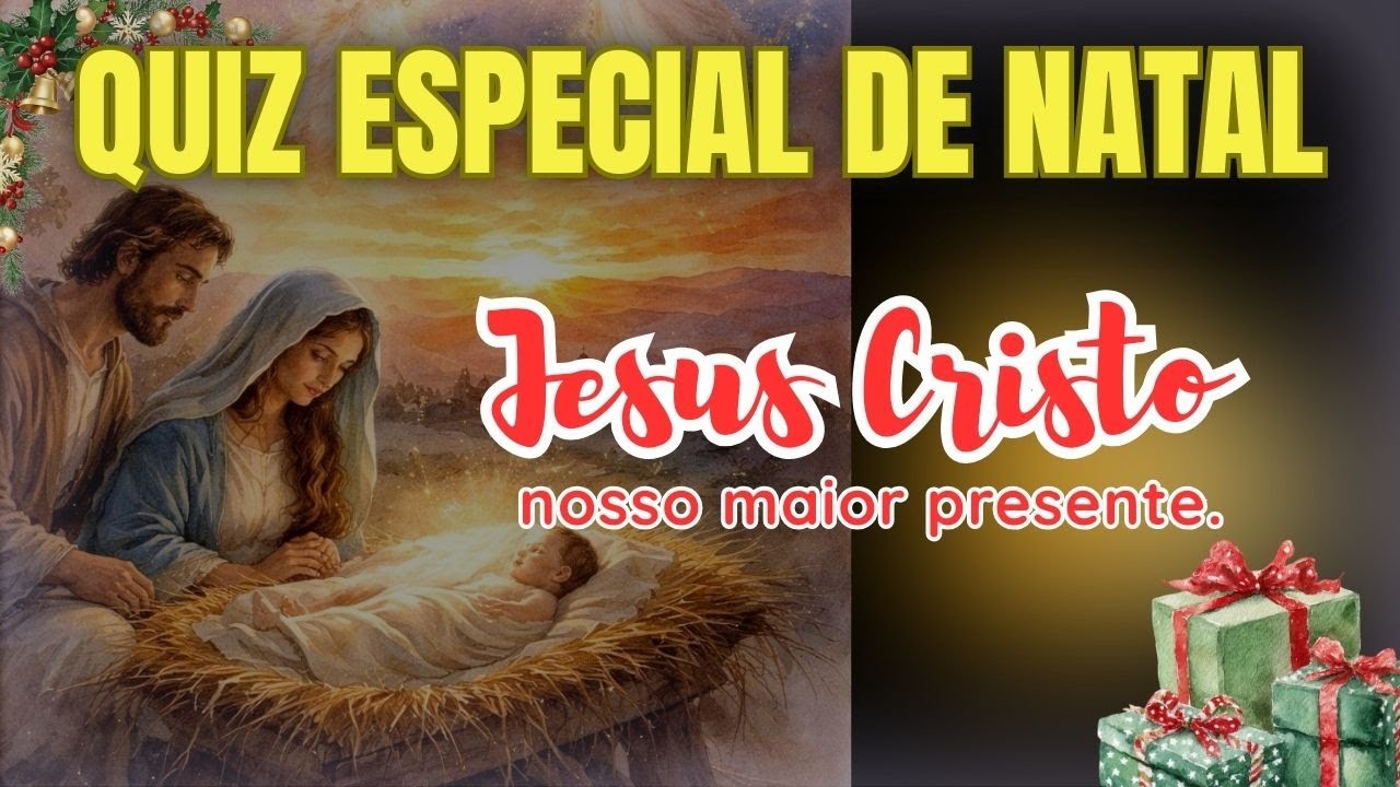 📖 ”DESAFIE-SE NESTE NATAL COM PERGUNTAS SOBRE A VIDA DE JESUS.”