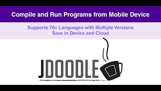 Introduction to JDoodle Mobile App