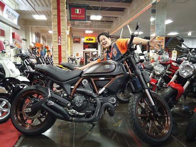 希少車】ドカティ・スクランブラー イタリアインディペンデント入荷