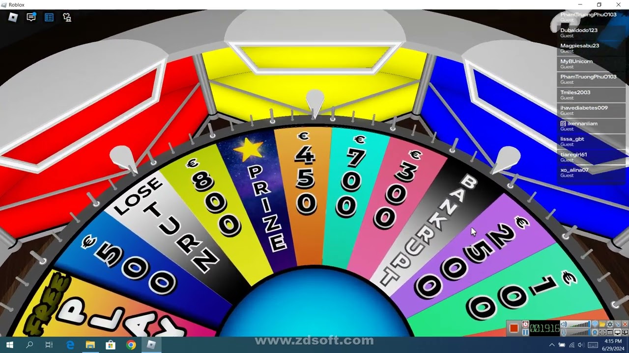 Roblox Wheel Of Fortune Game 1 2024 Edition Part 2 YouTube 