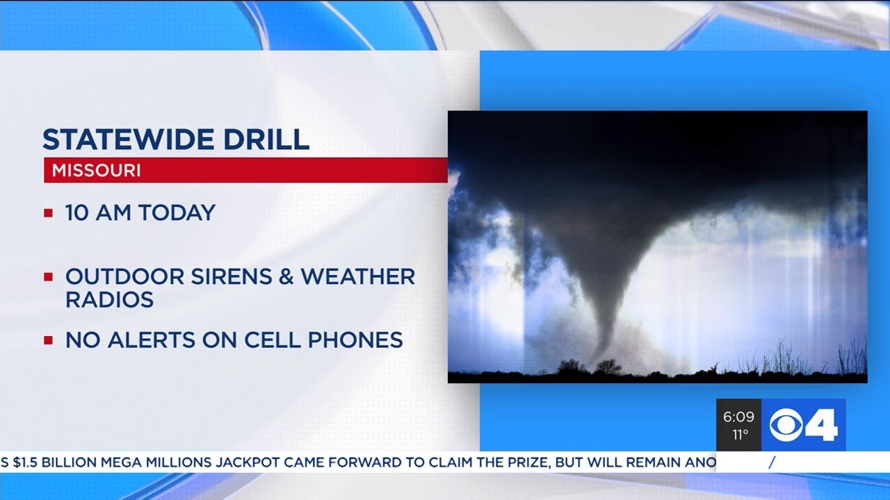 Missouri prepares for tornado season with statewide drills YouTube