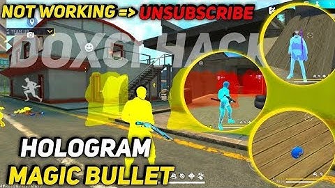 400% Magic Bullet + Hologram 🔥|| Free Fire Metadata Files || Cs And Br Working 