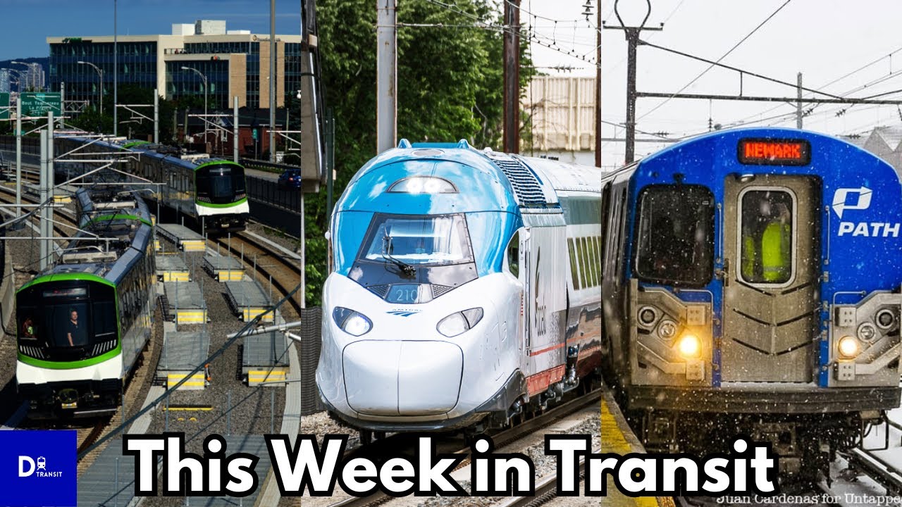 Amtrak бьет рекорды, модернизирует PATH, а Монреаль открывает REM | На этой неделе в разделе «Тра...