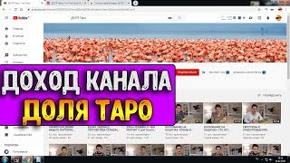 Доход канала ДОЛЯ Таро