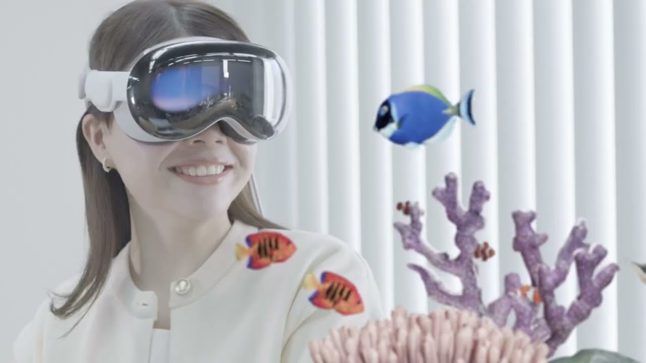 Craftrium - Apple Vision Pro VR aquarium
