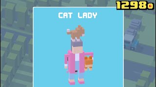 Crossy Road Gameplay #35 (iOS & Android) | New Character CAT LADY screenshot 5