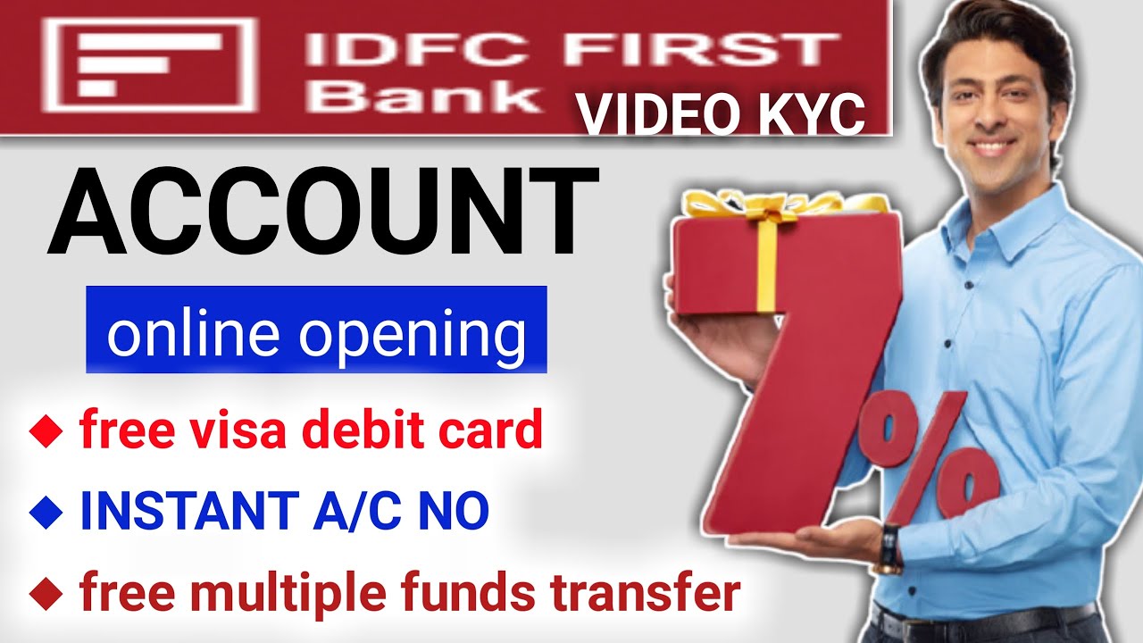 IDFC FIRST BANK video call Kyc idfc bank account opening online 2022