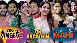 Superstar Singer 3 | Mr and Mrs Mahi Movie Special | BTS | Pawandeep, Arunita, Janhvi Kapoor, Salman