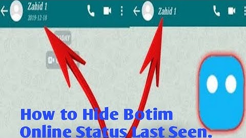 How to Hide Botim Online Status Last Seen.