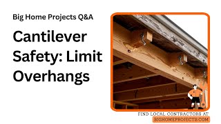 One-Quarter Cantilever Rule Deck Overhang Limits