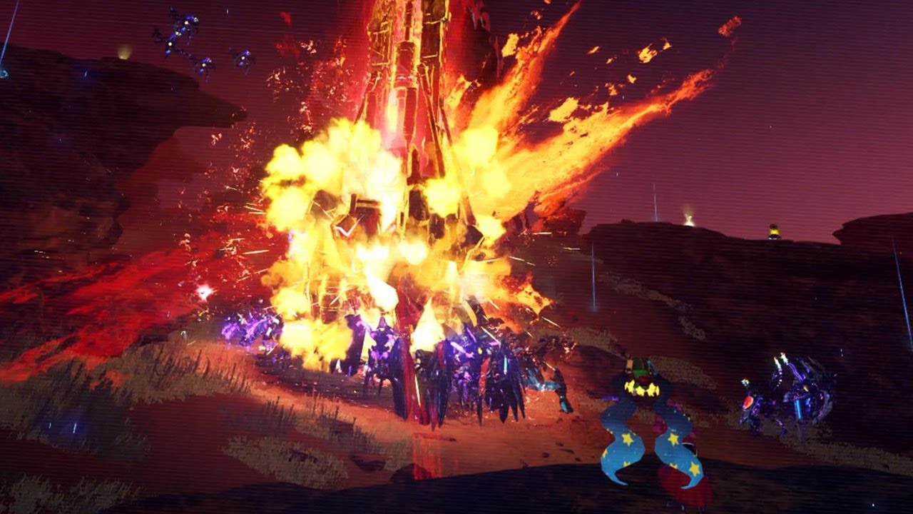 [PSO2:NGS] Failing miserably in an enemy-nerfed Mining Rig Defense ...