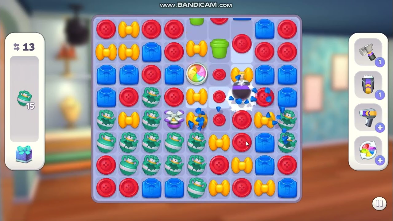 Makeover Match - Swap & Style level 61 no power-ups