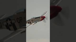 P-51 Mustang startup, takeoff, flyby and landing #p51mustang #aviation #shorts