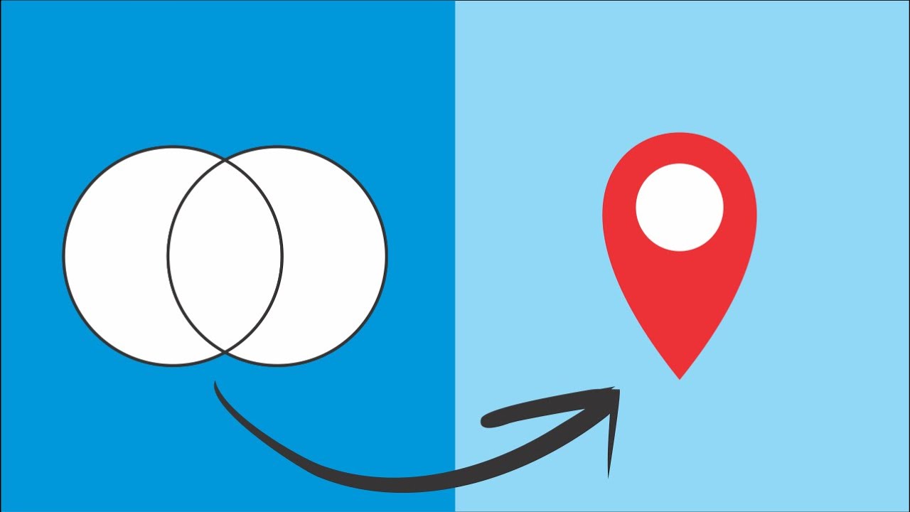 Coreldraw Tutorial : Make Location Icon/Symbol In Coreldraw In Just 10 sec