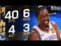 Jalen Williams Scores Career-High 40 Points in Thunder's Playoff Win 🏀