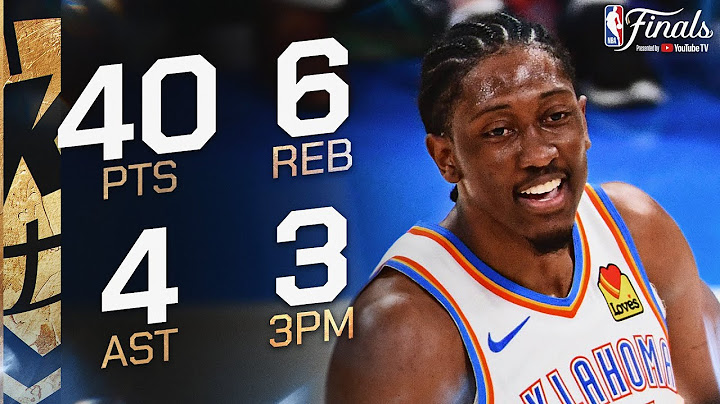 Jalen Williams Sets PLAYOFF CAREER-HIGH In NBA Finals Game 5! | June 16, 2025