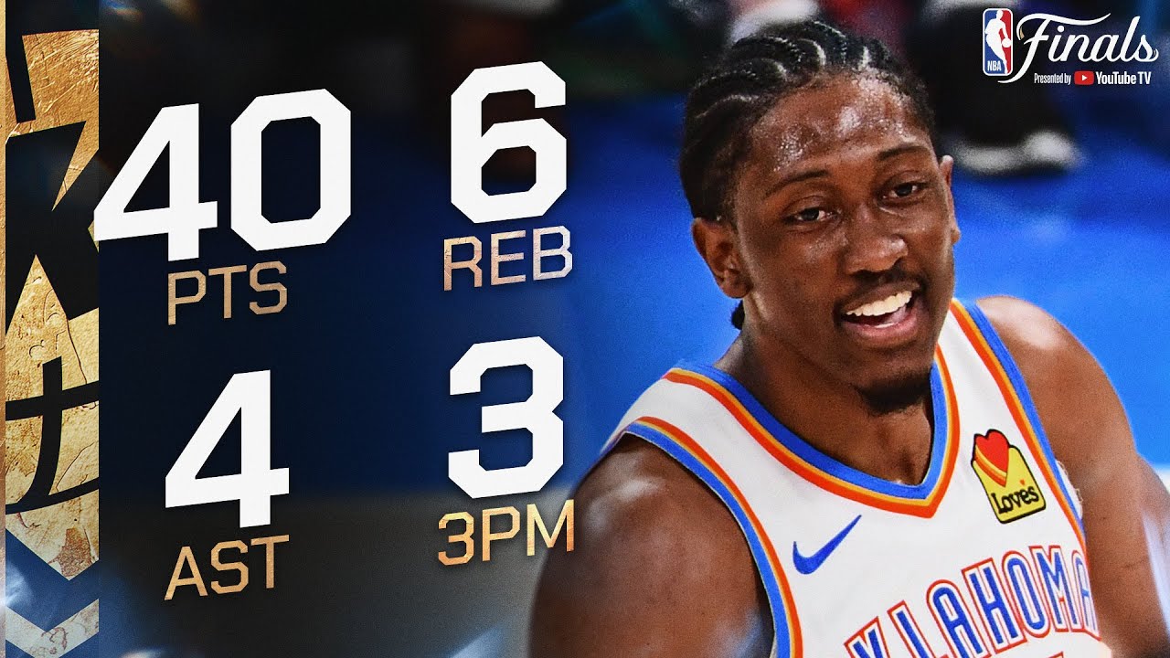 Jalen Williams Sets PLAYOFF CAREER-HIGH In NBA Finals Game 5! | June 16, 2025