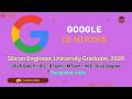 GOOGLE Hiring Silicon Engineer 2026 Batch | Salary up to 46 LPA 🔥 | Bangalore skilllayer skill layer