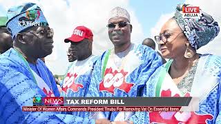 TAX REFORM BILL: Minister of Women Affairs Commends President Tinubu for Removing VAT on Essentials