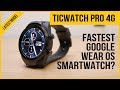 TicWatch Pro 4G/LTE review | Fastest Google Wear OS smartwatch? | Test heart rate, GPS running, bike