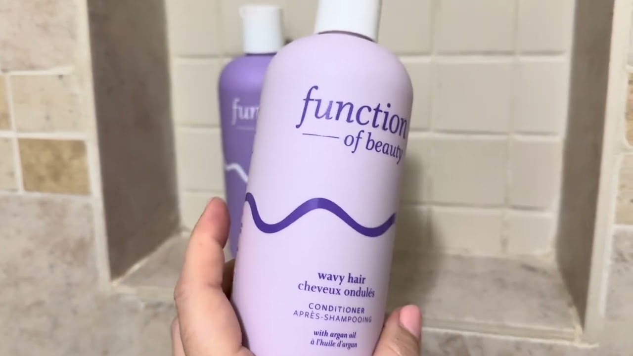 Function of Beauty Wavy Hair Conditioner Review 💧 | Customizable, Argan Oil-Infused Moisture