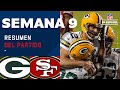 Aaron Rodgers y la ofensiva de los Packers no tuvieron rival en 49ers | Highlights | Semana 9