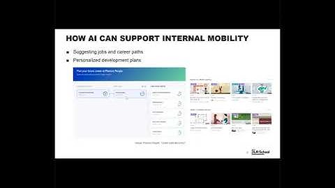 AI & Talent Management  Practical Applications and Future Directions session 1: Employee Mobility