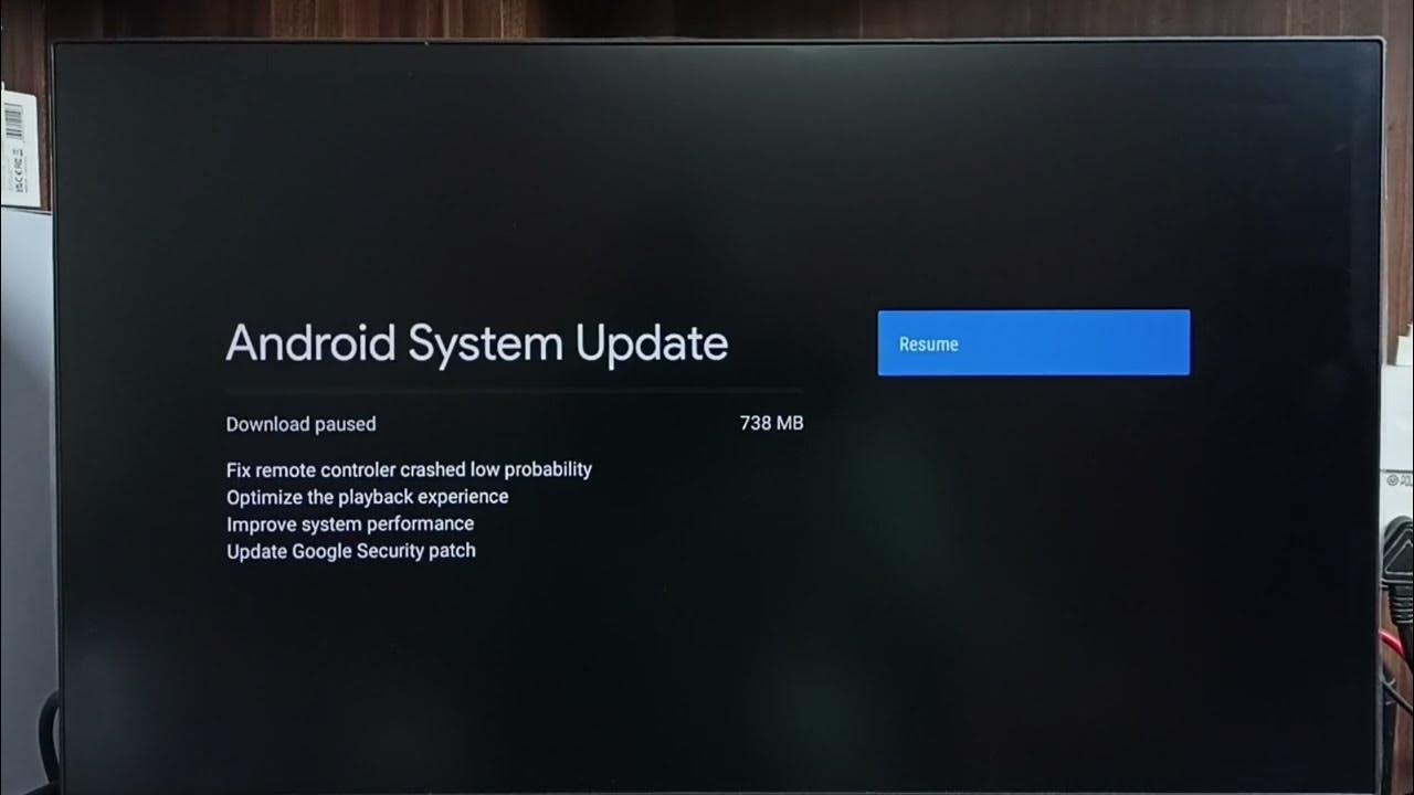 Tcl android tv how to download and install system update software