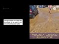 Varias viviendas sepultadas tras reventar una tubería en Matalascañas (Huelva)