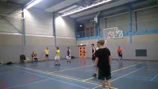 Utrecht CUBA Basketball game 20141104 End