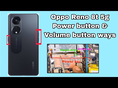 Oppo Reno 8t 5g power button jumper / oppo Reno 8t 5g volume button jumper / oppo Reno 8t on off way