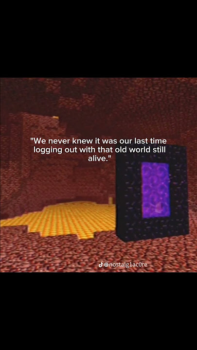 Nostalgia #fypシ゚viral #minecraft #minecraftshorts #viral #nostalgia
