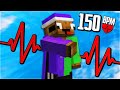 Bedwars But, I Use A Heart Rate Monitor