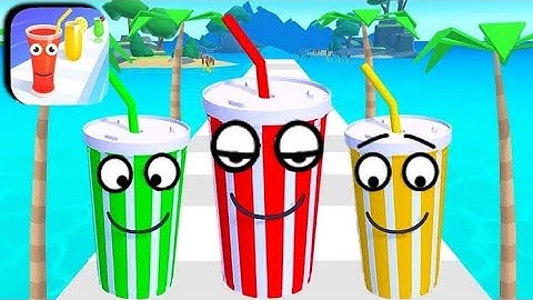 juice run all max level - iOS trailer walkthrough gameplay. #maxlevel #juicerun3dgameplay