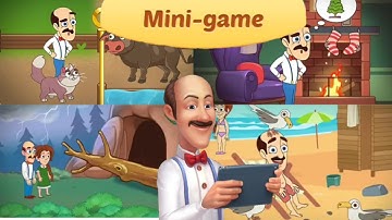 Homescapes: Mini-games | Part 3