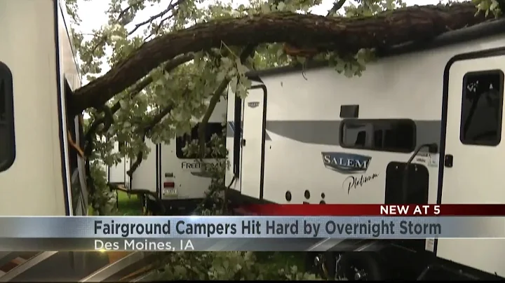 Iowa State Fair campground hit hard by overnight storms