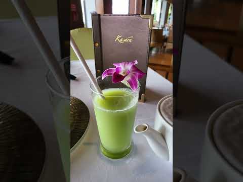 Afternoon tea at the Anantara Riverside Resort Bangkok